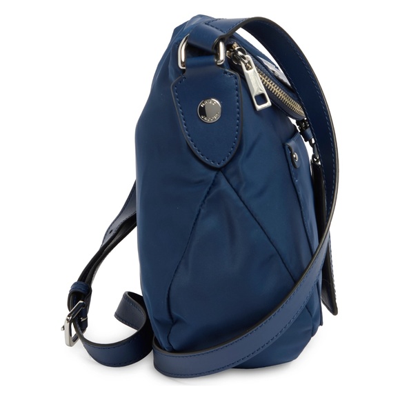 Marc Jacobs Preppy Natasha Nylon Large Crossbody Bag - Azure - Picture 3 of 7
